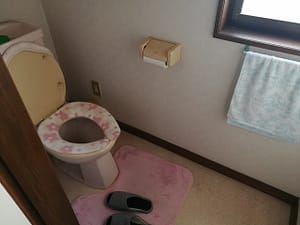 宮崎市 施工前トイレ