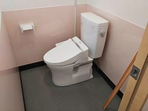都城市 施工後 トイレ TOTOピュアレストQR