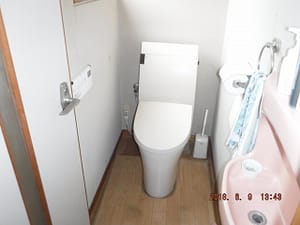 宮崎市 施工前 トイレ 